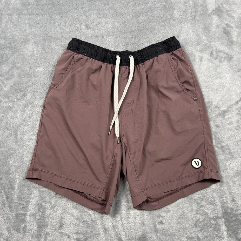 Vuori Kore Short Mens Medium Red Lined Stretch Performance 7" V367